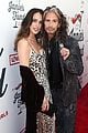 steven tyler and girlfriend aimee preston share a sweet smooch at grammy viewing party 02