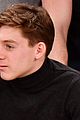 matthew broderick sits courtside at knicks game with son james wilkie 05