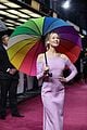 renee zellweger keeps dry with umbrella at judy european premiere 11