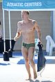 cody simpson shirtless buff physique swim practice 03