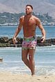 blake griffin shows off six pack abs at the beach 03