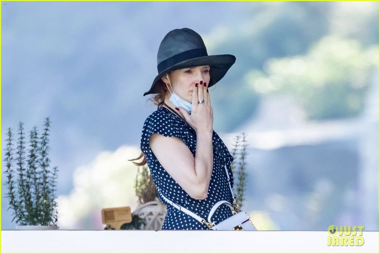 jessica chastain runs into sting in italy 014591672