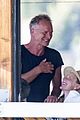 jessica chastain runs into sting in italy 11