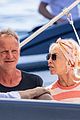 jessica chastain runs into sting in italy 31