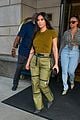 kim kardashian green look out with lala anthony friends 04