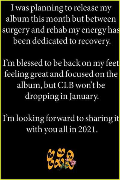 Drake Updates Fans on 'CLB' Album