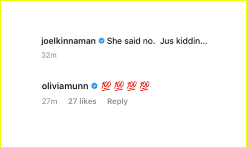 Olivia Munn's comment