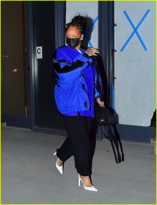 Rihanna stepping out for dinner