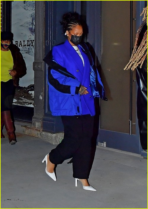 Rihanna stepping out for dinner