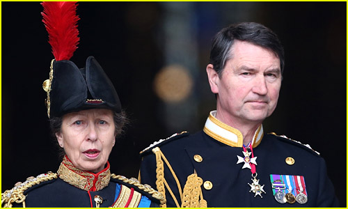 Princess Anne & Vice Admiral Sir Timothy Laurence