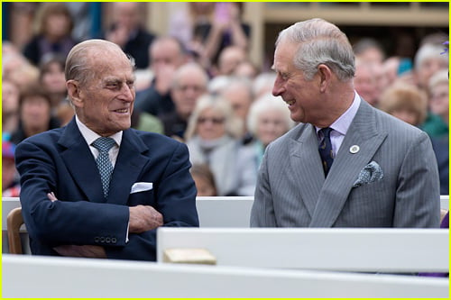 Prince Philip and Charles, Prince of Wales