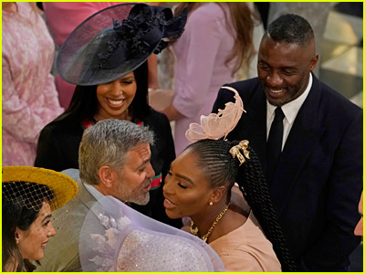 Idris Elba at the royal wedding