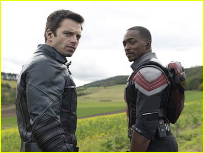 Sebastian Stan and Anthony Mackie in The Falcon and the Winter Soldier