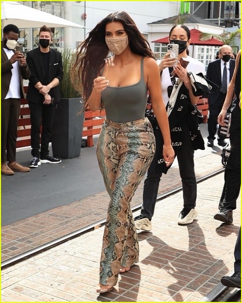 Kim Kardashian SKIMS event