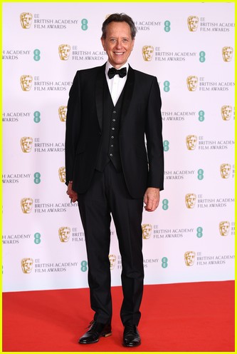 Richard E Grant 2021 BAFTAs red carpet