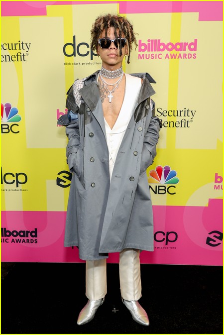 Iann Dior on the Billboard Music Awards 2021 red carpet