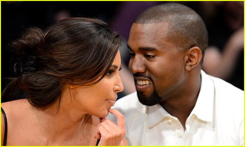 Kim Kardashian and Kanye West photo