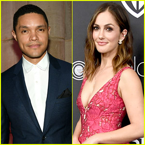 Trevor Noah & Minka Kelly Hold Hands In Rare Photos After a Double Date Night