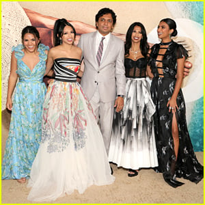 M. Night Shyamalan's Daughters Are All Grown Up & Gorgeous at the 'Old' Premiere