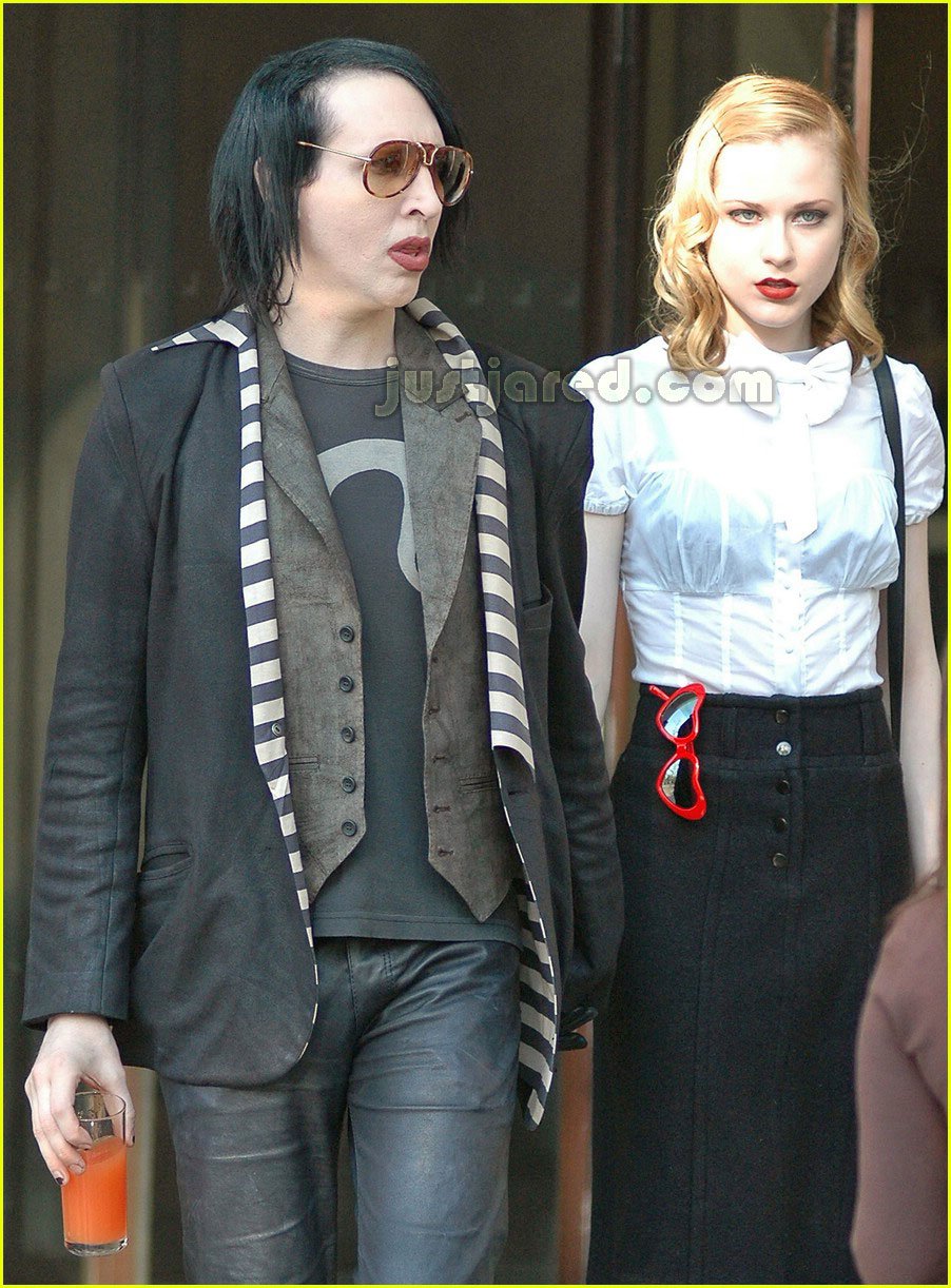 Marilyn Manson & Evan Rachel Wood It's True Love Photo 119171 Evan