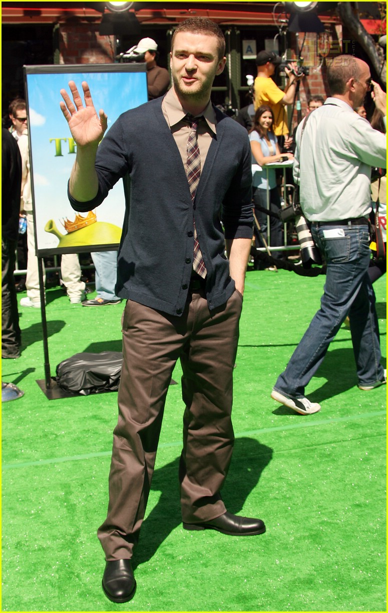 Photo: 01 justin timberlake shrek 3 premiere | Photo 146861 | Just Jared