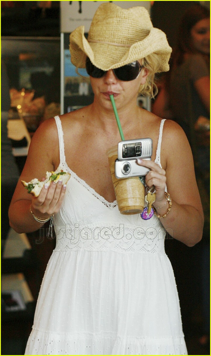 Britney Spears Hanging By a Dress Strap Photo 442601 Photos Just