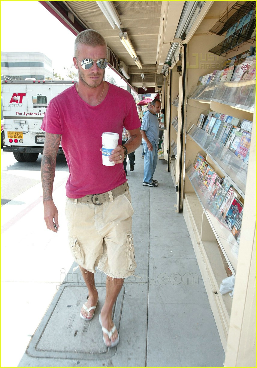 Photo: 01 david beckham coffee bean | Photo 491911 | Just Jared