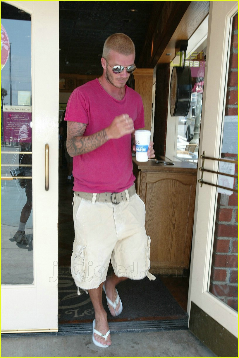 Photo: 02 david beckham coffee bean | Photo 491921 | Just Jared