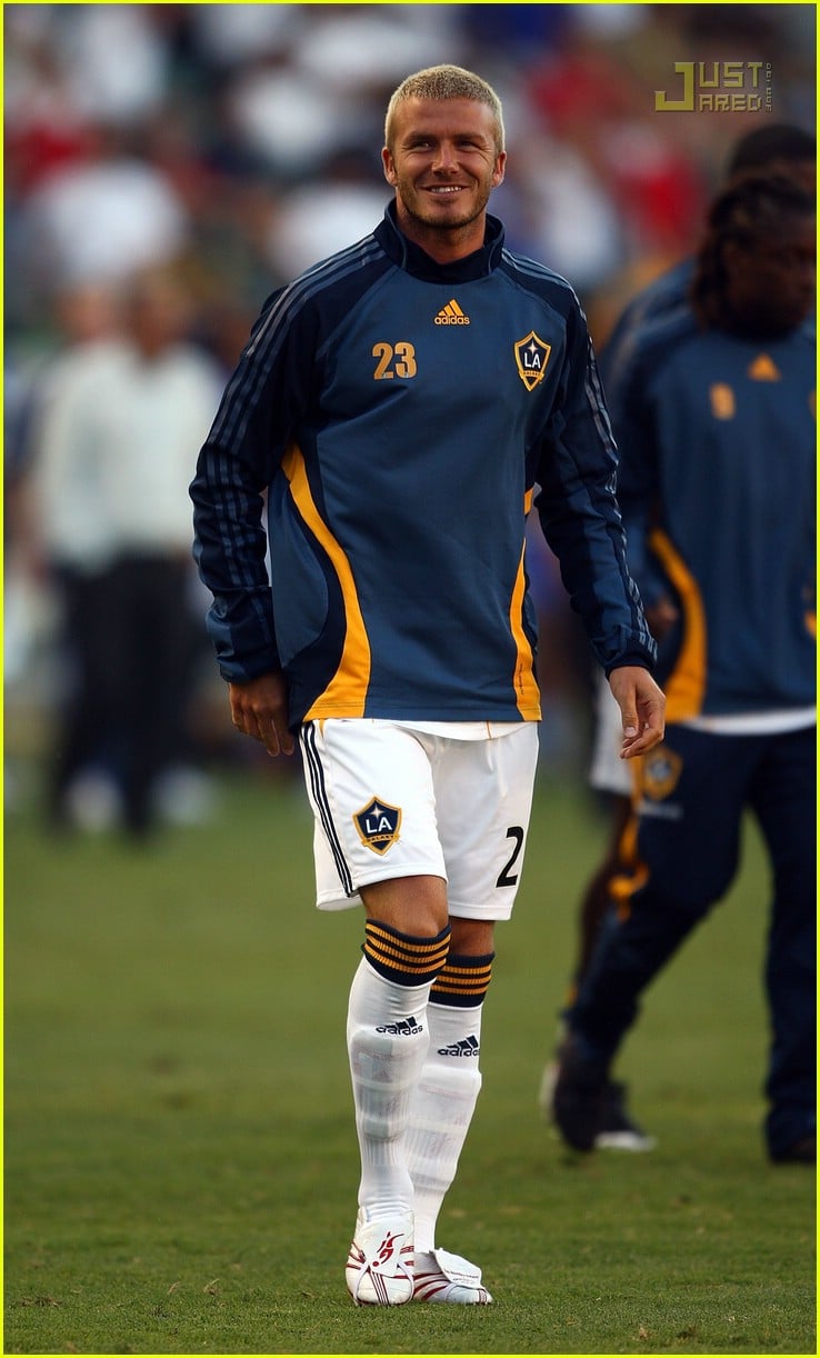 Becks' Soccer Debut For LA Galaxy Photo 500791 David Beckham, Victoria Beckham Photos Just