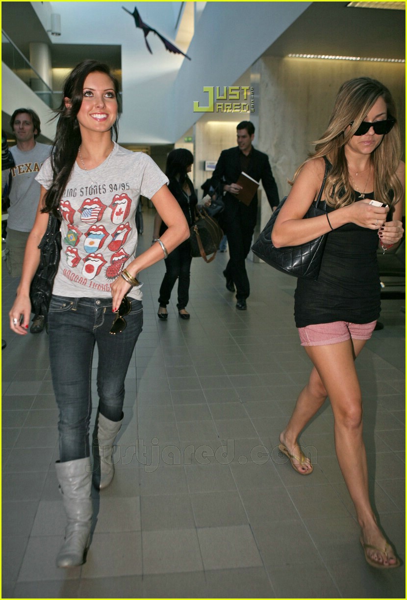 Lauren and Audrina @ LAX Airport: Photo 649931 | Photos | Just Jared