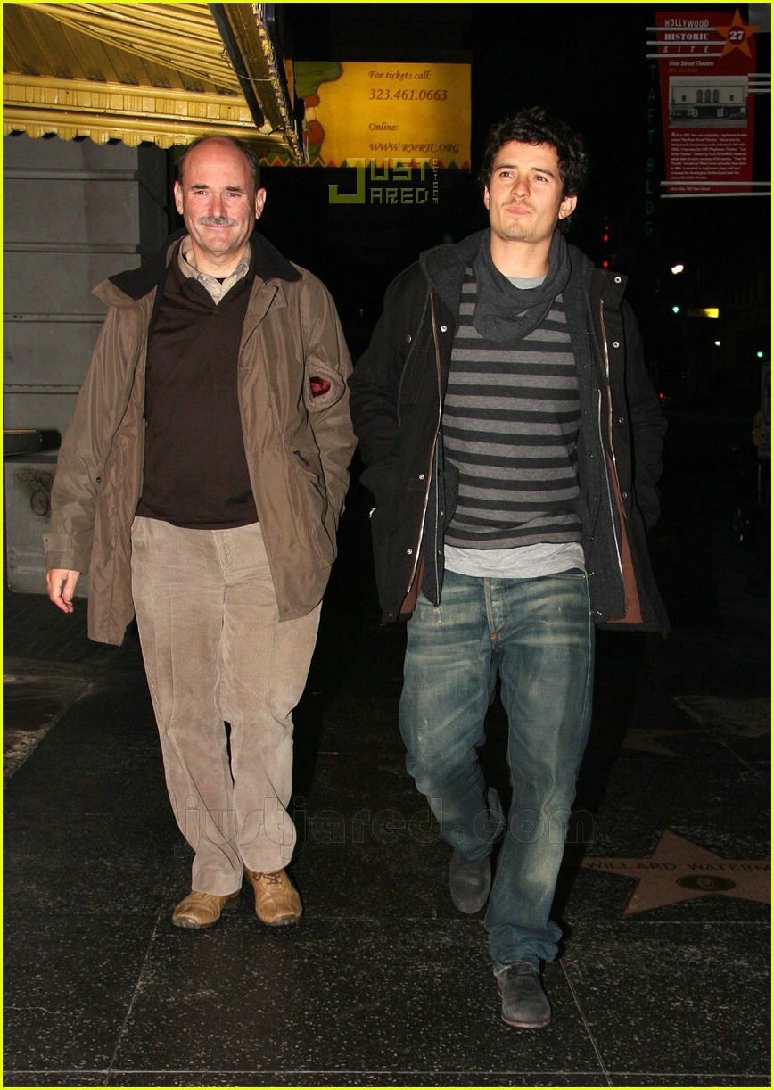 Orlando Bloom's Father Bonding Time Photo 723751 Photos Just Jared