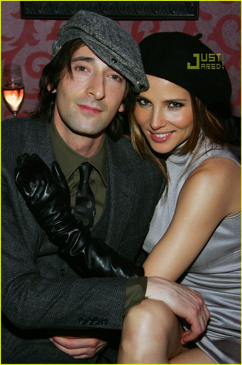 Adrien Brody and actress girlfriend Elsa Pataky make an appearance at the g...
