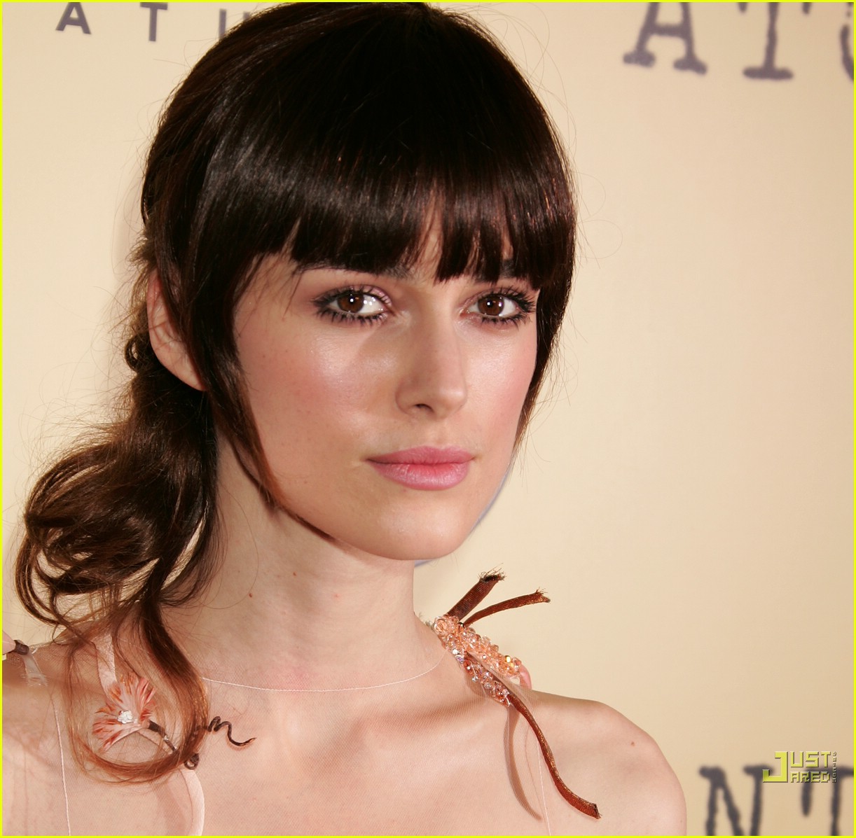 Keira Knightley: Bangs for Atonement.