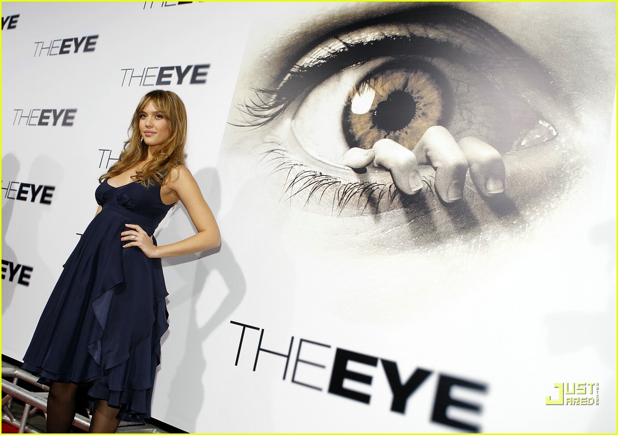 Jessica Alba Gives Us "The Eye" Photo 898371 Photos Just Jared Celebrity News and Gossip