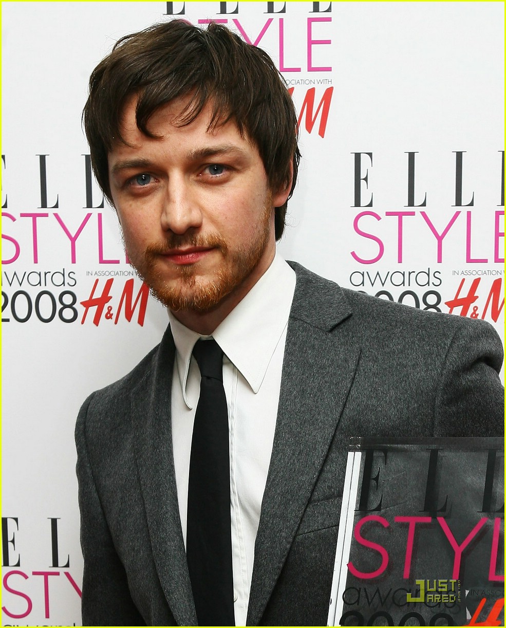 James McAvoy Gets His Trophy Photo 929841 Photos Just Jared
