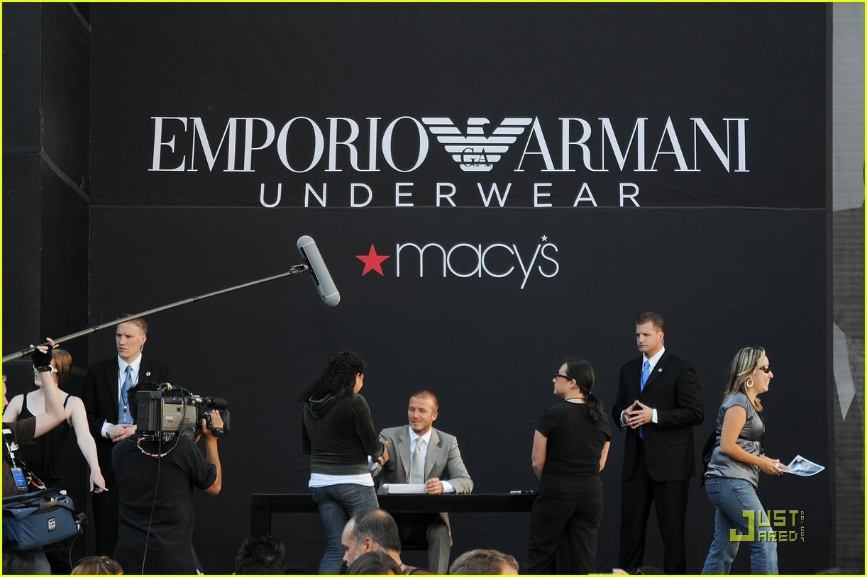 David Beckham Gets Tight With Emporio Armani Photo 1212031 David