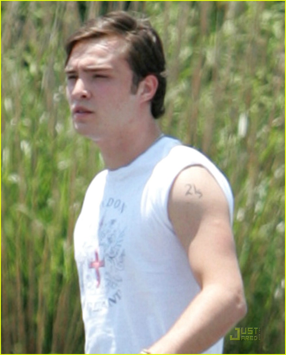 Ed Westwick: You’re Just a Tattoo: Photo 1217921 | Pictures | Just Jared
