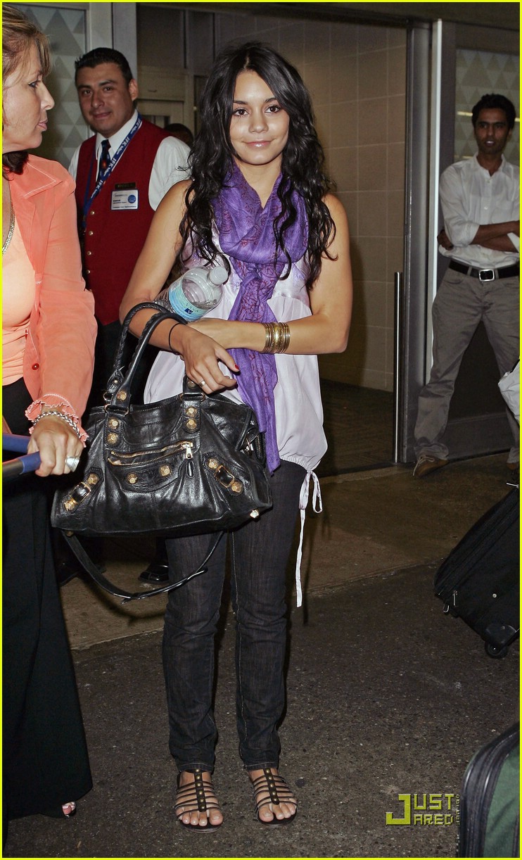 Vanessa Hudgens Jumps Through JFK: Photo 1241581 | Photos | Just Jared