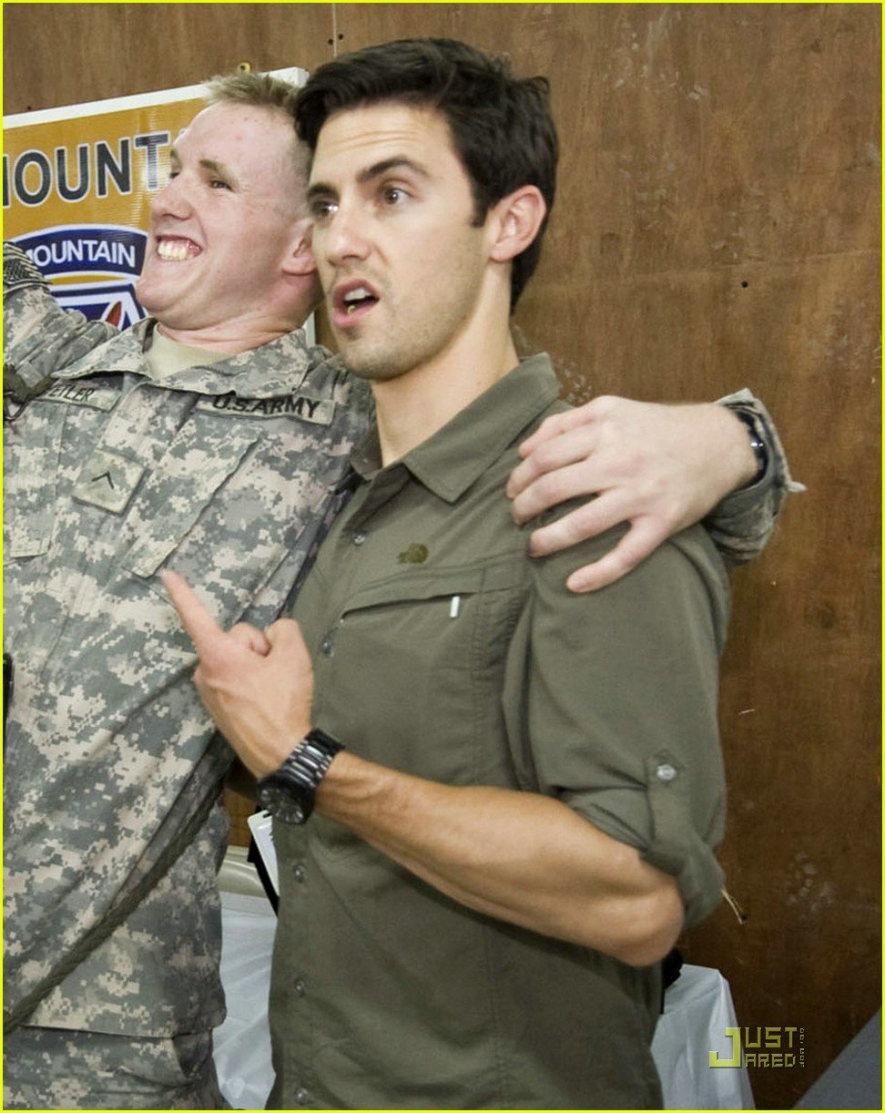 Milo Ventimiglia My USO Tour Pictures Photo 1307281 Milo