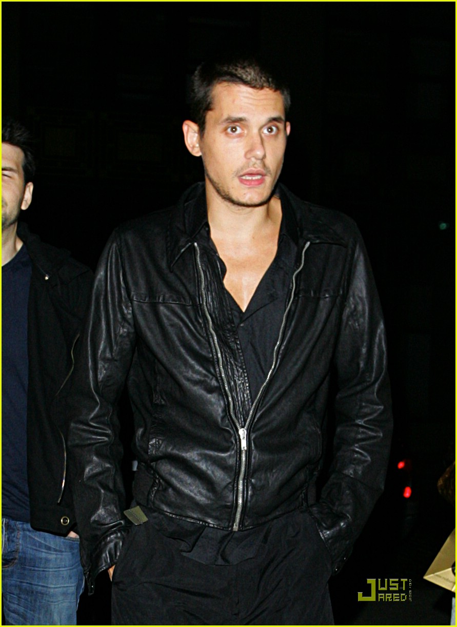 John Mayer is All Dressed in Black: Photo 1360511 | Photos | Just Jared ...