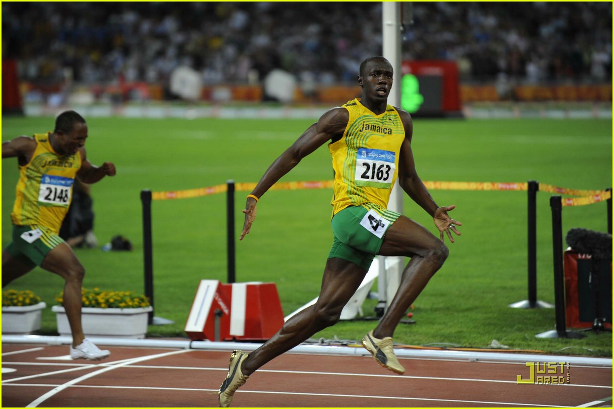 Usain Bolt: The Fastest Man On Earth | usain bolt beijing olympics 100m 200...