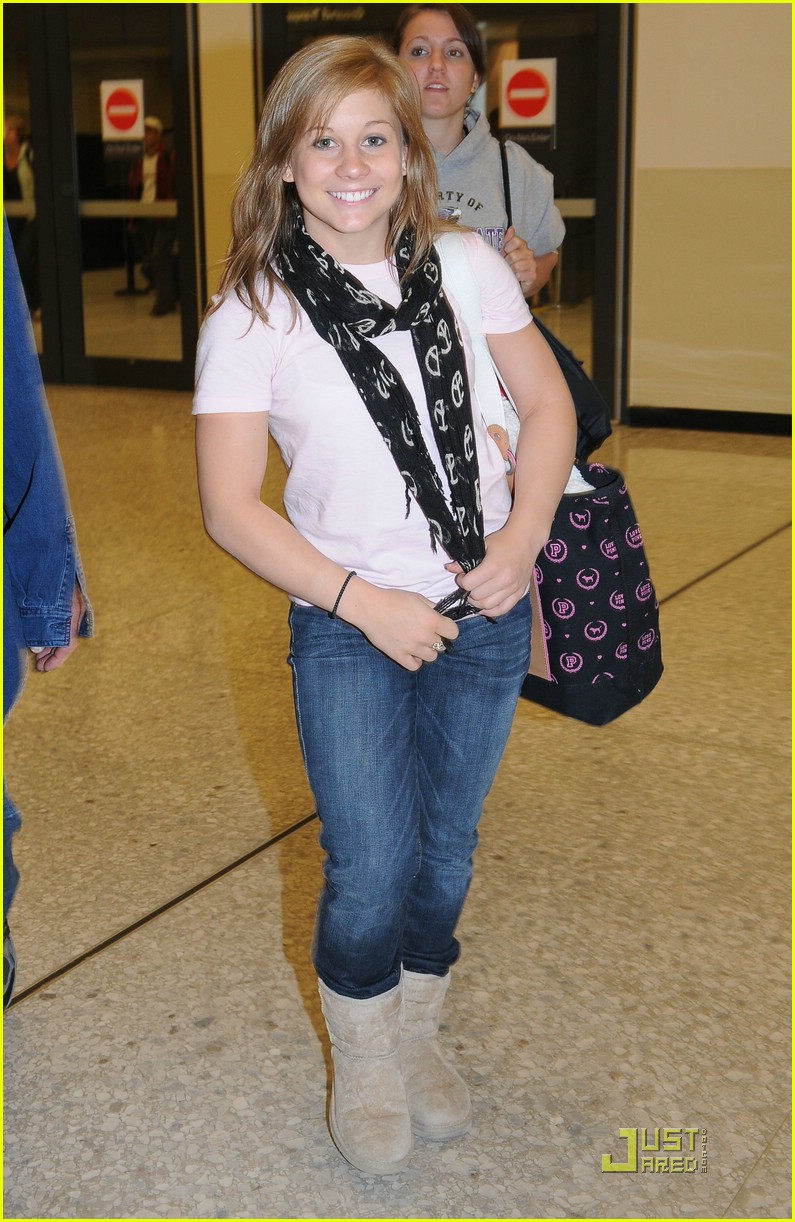 Shawn Johnson Hello, President Bush! Photo 1464511 Pictures Just