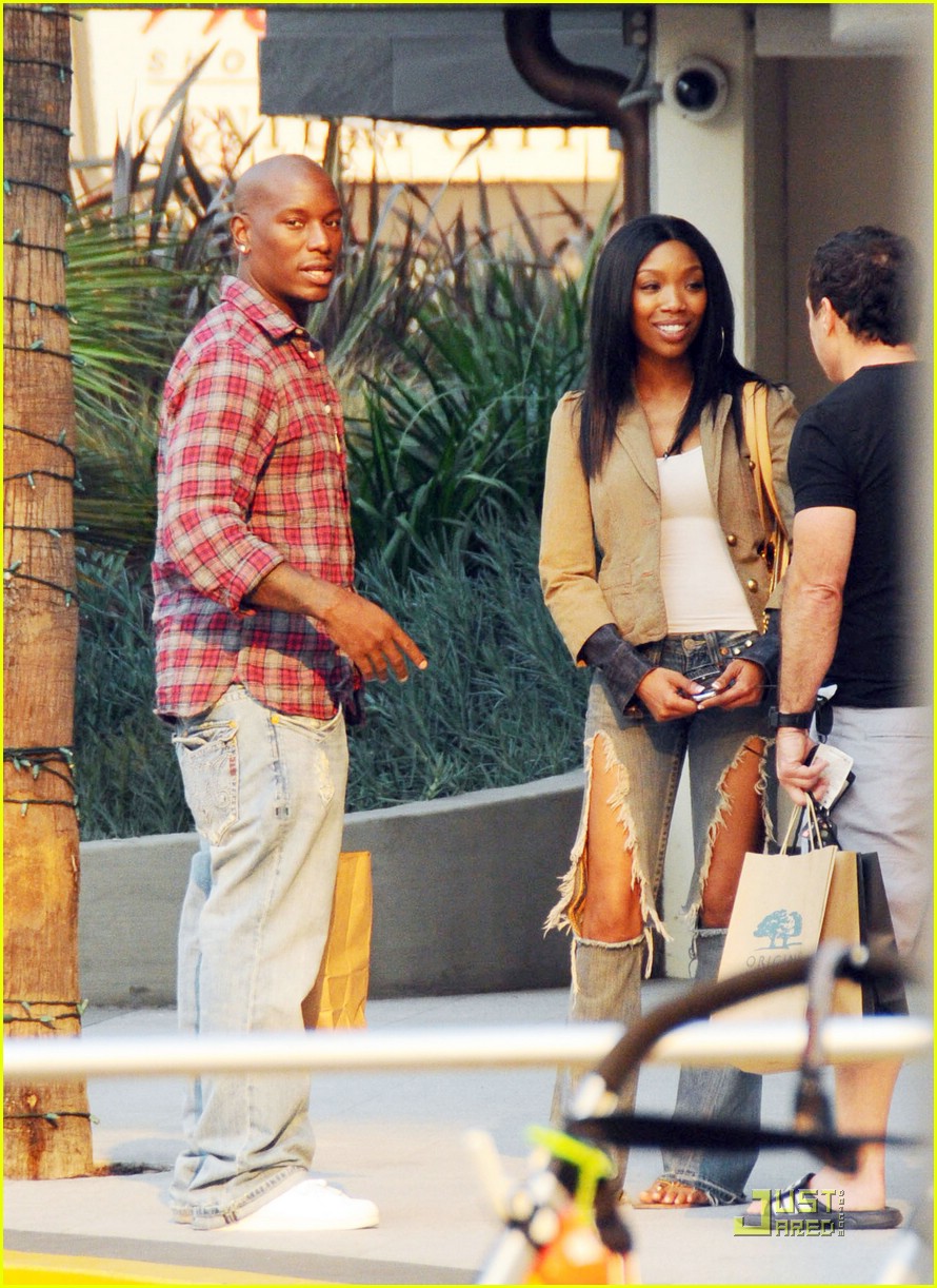 Brandy & Tyrese New Couple? Nope! Photo 1551681 Brandy, Tyrese