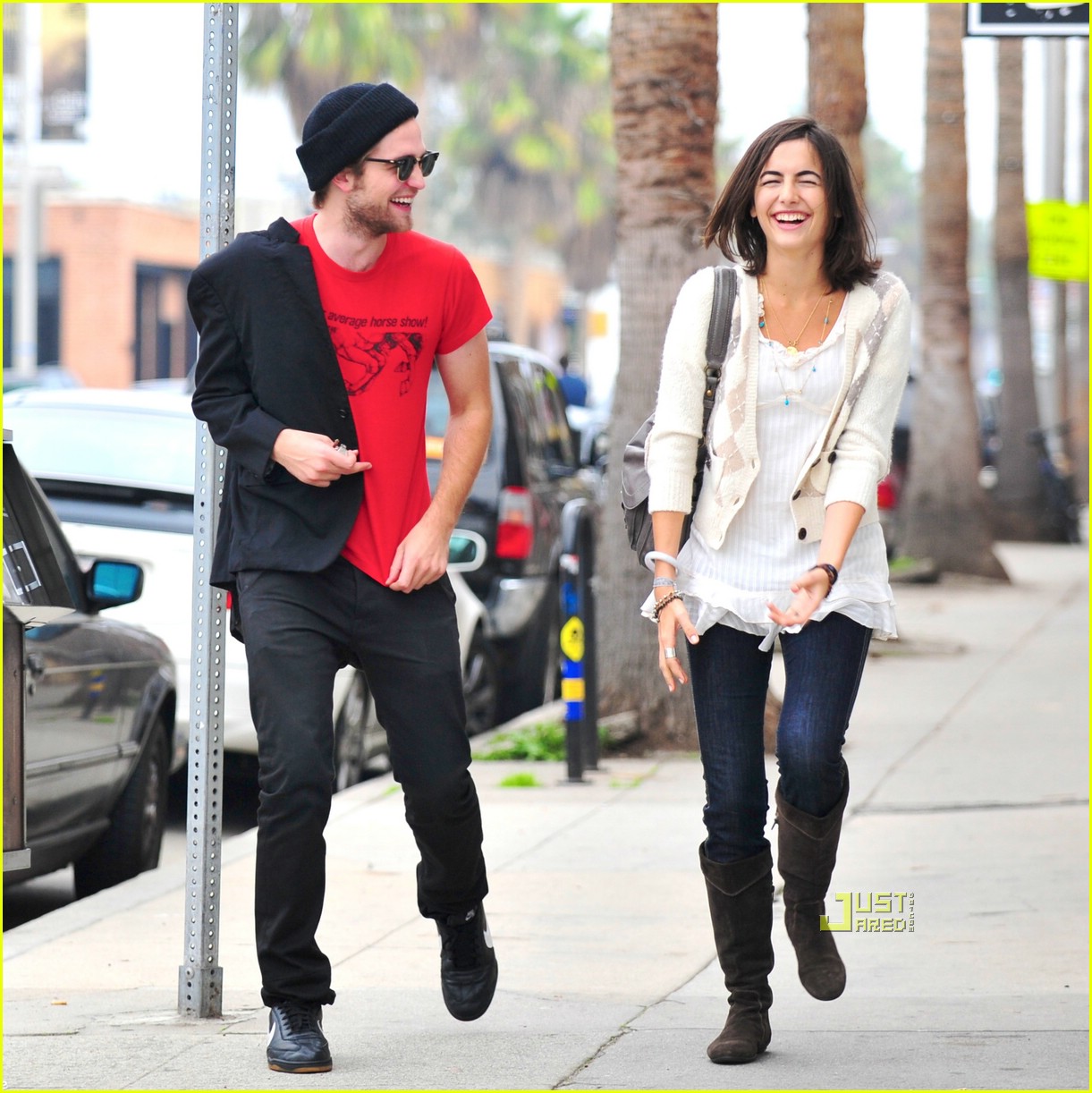 Robert Pattinson & Camilla Belle: Bakery Buddies! | robert pattinso...