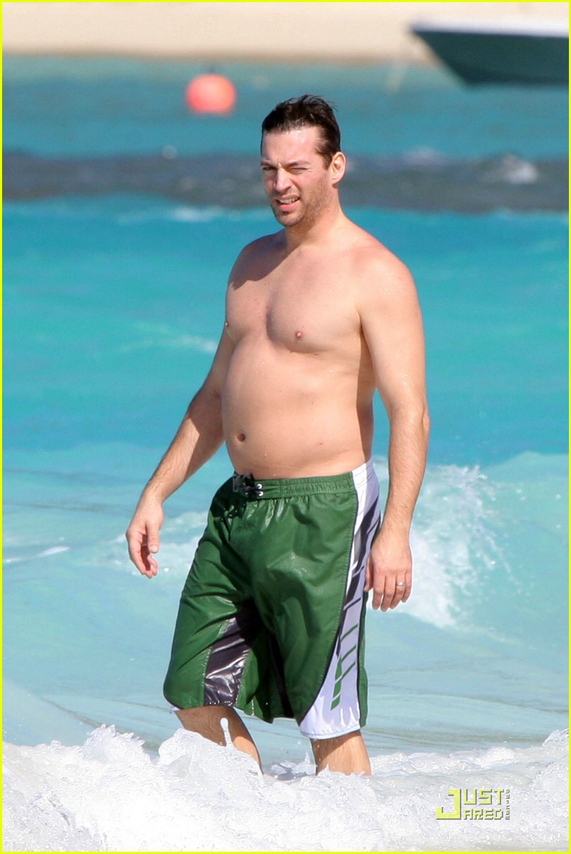 Harry Connick Jr. is Shirtless.