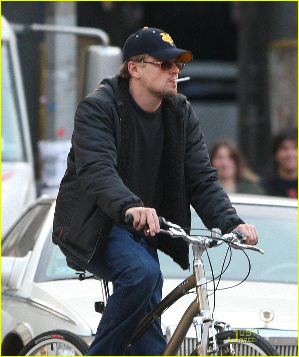 Leonardo DiCaprio is a Smoking Cyclist: Photo 1778711 | Leonardo