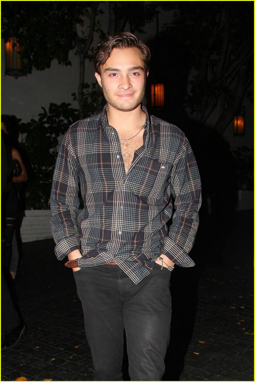 Ed Westwick is a Chest Hair Hottie: Photo 1986111 | Ed Westwick Photos