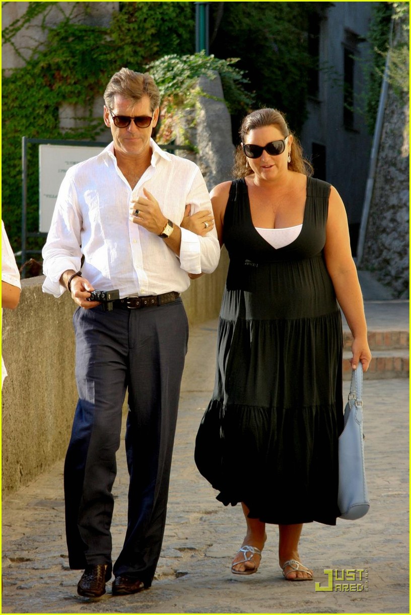 Pierce Brosnan & Family Ravello Relatives Photo 2141041 Celebrity