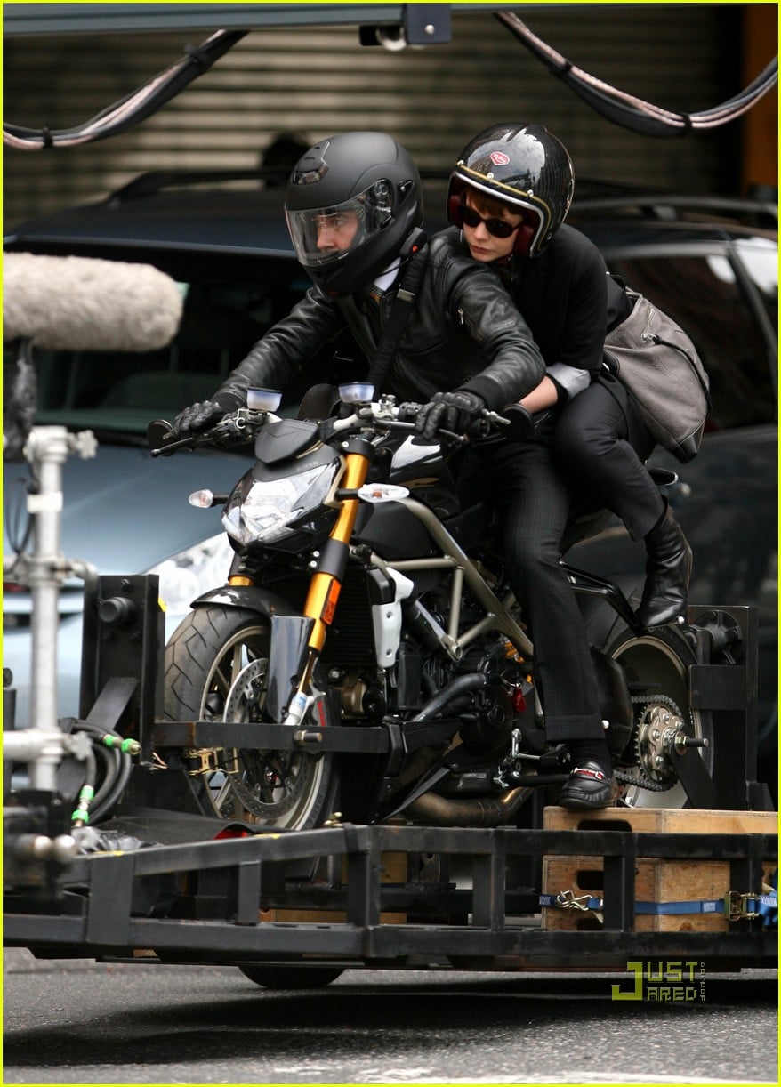 shia labeouf motorcycle wall street