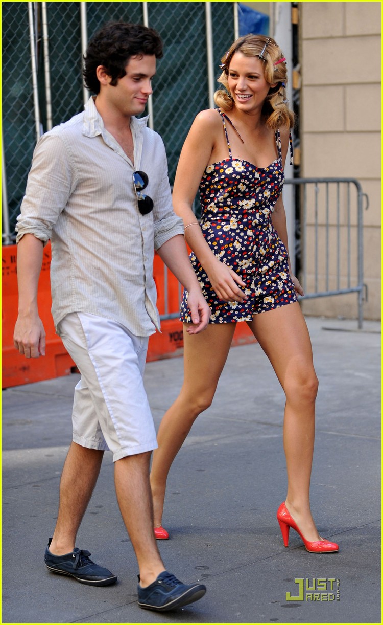 Blake Lively & Penn Badgley: Empire Hotel Hotties: Photo 2188541